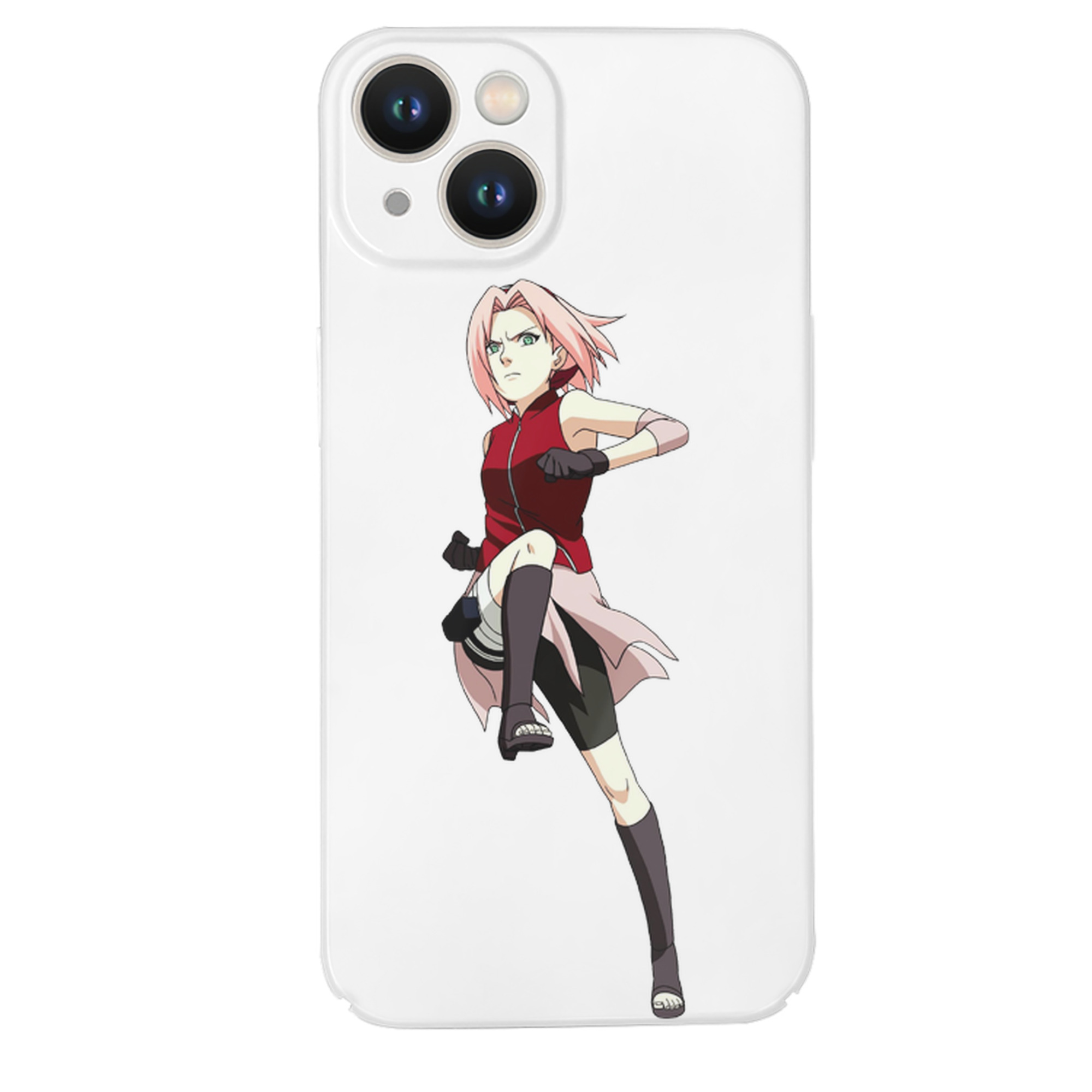 （画像用） NARUTO -ナルト- 春野サクラ Haruno Sakura 【iPhone 14シリーズ対応】ハードケース